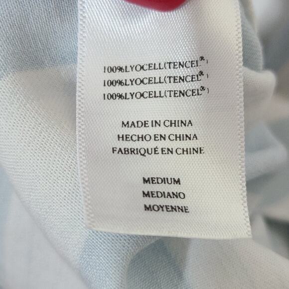 Rails Womens Uli Block Stripe Lace Up Pullover M - Picture 9 of 9